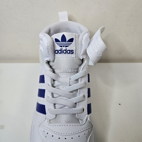 Adidas Kids FORUM MID 360 C White/Royal Blue GW2582 - Picture 7 of 13